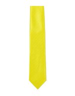 TYTO Handgefertigte Twill-Krawatte in Pastell, Black 144 x 8,5cm, TT902 – Sunflower