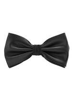 TYTO Satin Krawatte mit Hakenverschluss – Black