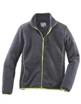 Men´s Professional Fleece Jacket – Black/Lime