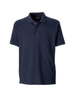 Unisex Short-Sleeved Polo Shirt – Blue
