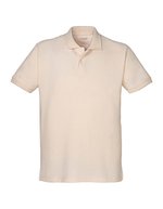 Unisex Short-Sleeved Polo Shirt – Naturel