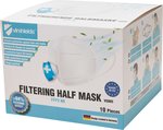 Virshields® FFP2 NR Einwegmasken 10er Pack, Black 210 x 260 mm, VS005 – Bild 7