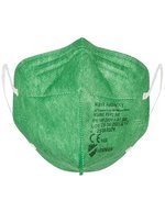Virshields® FFP2 NR Einwegmasken 10er Pack, Black 210 x 260 mm, VS005 – Verde