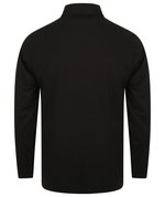 Henbury Rollkragen Langarmshirt Baumwolle Elasthan, Black S, W020 – Bild 4