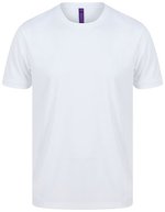 Henbury T-Shirt HiCool® slim fit für Herren – White
