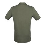Henbury Baumwoll-Polo mit schmalem Ripp-Kragen, Black XS, W101 – Bild 3
