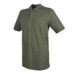 Henbury Baumwoll-Polo mit schmalem Ripp-Kragen, Black XS, W101 – Bild 5