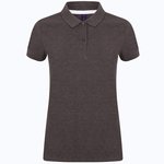 Ladies´ Micro-Fine-Piqué Polo Shirt – Charcoal