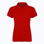 Ladies´ Micro-Fine-Piqué Polo Shirt – Classic Red