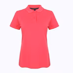 Ladies´ Micro-Fine-Piqué Polo Shirt – Fuchsia