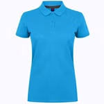 Ladies´ Micro-Fine-Piqué Polo Shirt – Sapphire Blue