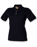 Henbury Polo Shirt aus Baumwolle für Herren – Navy