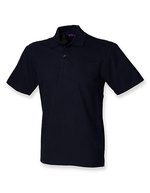 Henbury Stretch-Piqué Polo Shirt mit Elasthan – Navy