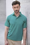 Henbury Klassisches Piqué Polo Shirt 65/35, Fuchsia L, W400 – immagine 2