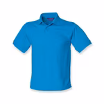 Henbury Klassisches Piqué Polo Shirt 65/35, Fuchsia L, W400 – immagine 3