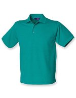 Henbury Klassisches Piqué Polo Shirt 65/35, Fuchsia L, W400 – Giada