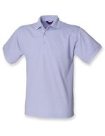 Henbury Klassisches Piqué Polo Shirt 65/35, Fuchsia L, W400 – Lavanda