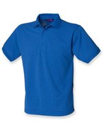 Henbury Klassisches Piqué Polo Shirt 65/35, Fuchsia L, W400 – Reale