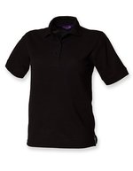 Ladies´ 65/35 Classic Piqué Polo Shirt – Black