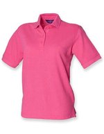 Ladies´ 65/35 Classic Piqué Polo Shirt – Fuchsia