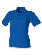 Henbury Klassisches Piqué Polo Shirt Regular Fit, White XS, W401 – Reale