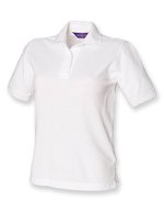 Ladies´ 65/35 Classic Piqué Polo Shirt – White