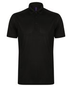 Men´s Slim Fit Stretch Polo Shirt + Wicking Finish – Bright Purple