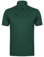 Men´s Slim Fit Stretch Polo Shirt + Wicking Finish – Bottle