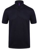 Henbury Slim Fit Polo mit Wicking-Finish für Herren, Bottle M, W460 – Oxford Blu navy