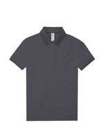 Ladies´ Slim Fit Stretch Polo Shirt + Wicking Finish – Grigio scuro (Unito)