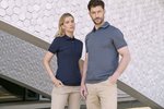 Henbury Recyceltes Polyester Polo mit Stehkragen, Navy XL, W465 – Bild 1