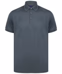 Henbury Recycled Polyester Polo with Stand-Up Collar, Navy M, W465 – image 3