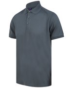 Henbury Recyceltes Polyester Polo mit Stehkragen, Navy XL, W465 – Bild 5