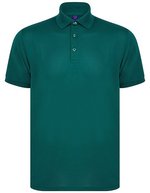 Henbury Recyceltes Polyester Polo mit Stehkragen – Bottle