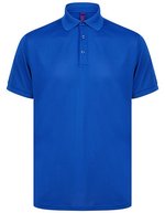 Henbury Recyceltes Polyester Polo mit Stehkragen – Royal