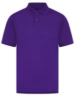 Henbury Men´s Coolplus® Wicking Polo Shirt Black S (W475), W475 – Bright Purple