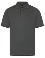 Henbury Men´s Coolplus® Wicking Polo Shirt Black S (W475), W475 – Charcoal