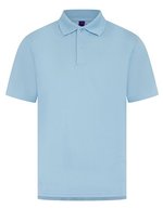 Henbury Men´s Coolplus® Wicking Polo Shirt Black S (W475), W475 – Light Blue