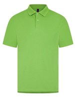 Henbury Men´s Coolplus® Wicking Polo Shirt Black S (W475), W475 – Lime Green