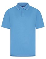 Henbury Men´s Coolplus® Wicking Polo Shirt Black S (W475), W475 – Mid Blue