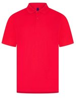Henbury Men´s Coolplus® Wicking Polo Shirt Black S (W475), W475 – Red