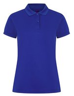 Henbury Polo-Shirt Mikro-Piqué feuchtigkeitsregulierend für Damen, Black L, W476 – Royal