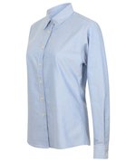 Henbury Oxford Hemd mit langen Ärmeln, Blue Oxford XS, W511 – Bild 6