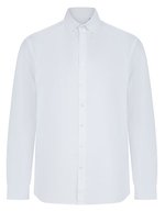 Men´s Long Sleeved ´Cotton Feel´ Coolplus® Shirt – White