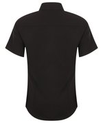 Henbury Kurzarm-Hemd mit schweißtransportierendem Material, Black XS, W596 – Bild 4
