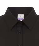 Henbury Short Sleeve Shirt with Moisture-Wicking Material, Navy L, W596 – image 7