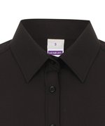 Henbury Kurzarm-Hemd mit schweißtransportierendem Material, Black XS, W596 – Bild 7