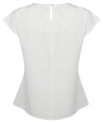 Henbury Polo-Shirt mit Faltendetail für Damen, Black XS, W597 – Bild 4