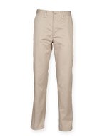Henbury Klassische Chinohose 65/35 Polyester-Baumwolle – Stone