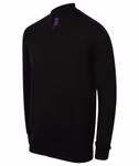 Henbury Bomber a Maglia Fine con Zip, Grey Marl XXS, W718 – immagine 6